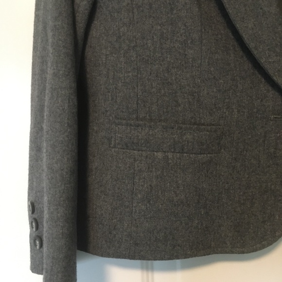 Pendleton gray virgin wool blazer jacket size 10 - Picture 4 of 5